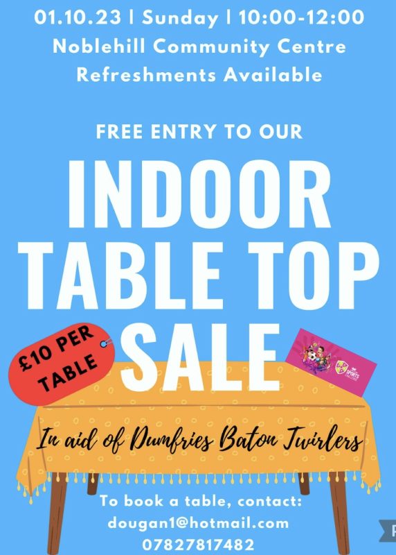 Indoor Table Top Sale moo4events